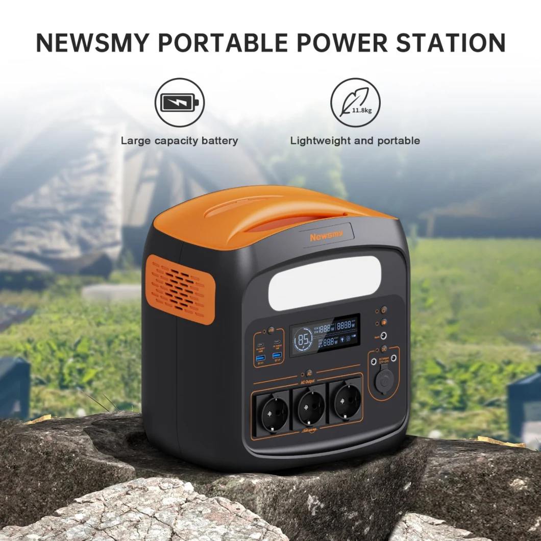 Popular Model 700W Portable Power Station Necesmy N7576 with LiFePO4 Battery Power Provider