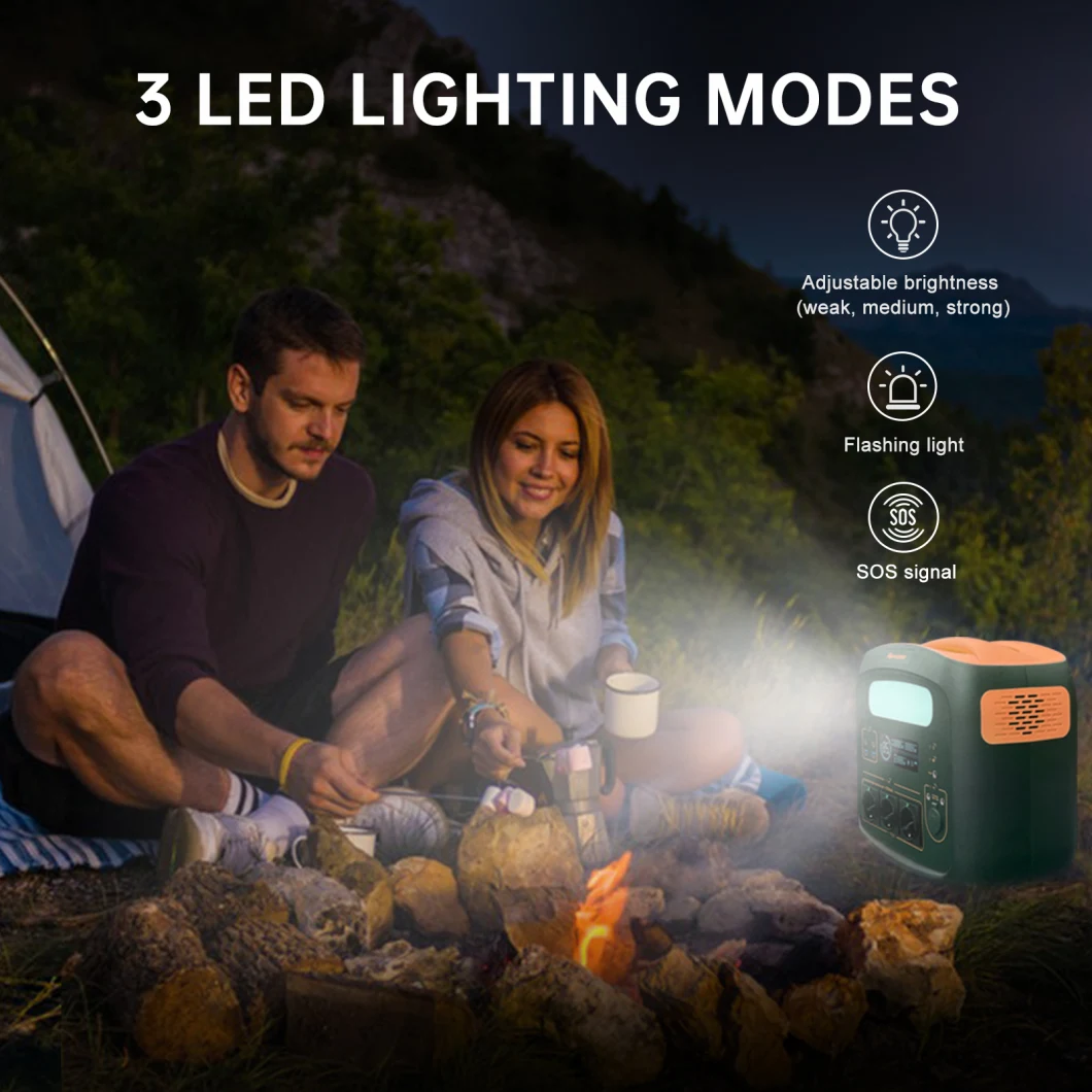 Popular Model 700W Portable Power Station Necesmy N7576 with LiFePO4 Battery Power Provider