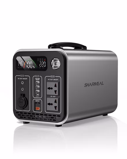 Centrale elettrica Sistema di energia solare 2000W 3000W 5000W LiFePO4 Generatore di energia solare esterna Centrale elettrica portatile 2000W