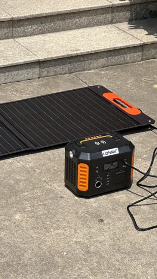 Centrale elettrica di emergenza solare portatile elettrica mobile 220V 600W